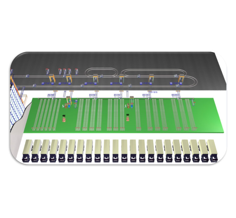 某国内食品厂成品智能立体仓库